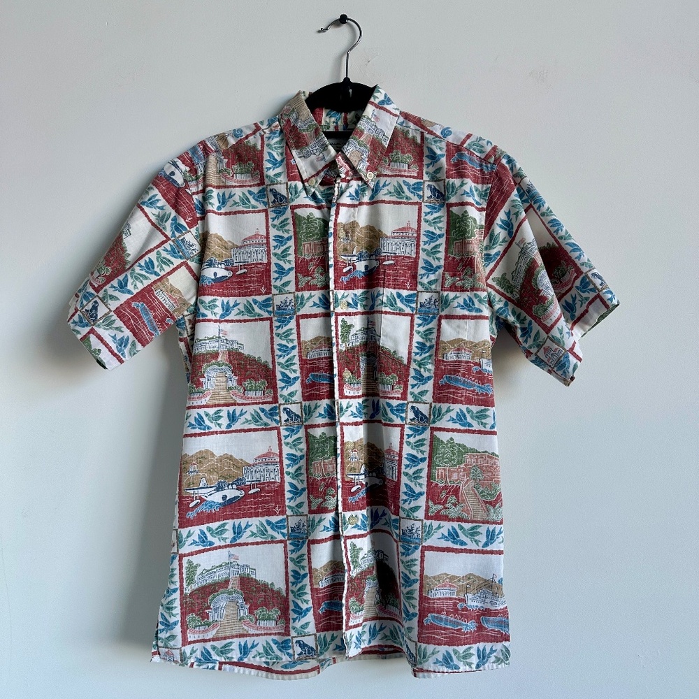 Reyn Spooner Men's Hawaiian Shirt, Size Small